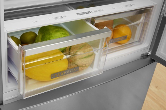 Chladnička kombinovaná Whirlpool W84BE 72 X 2, NoFrost,, zásuvky Fresh Box