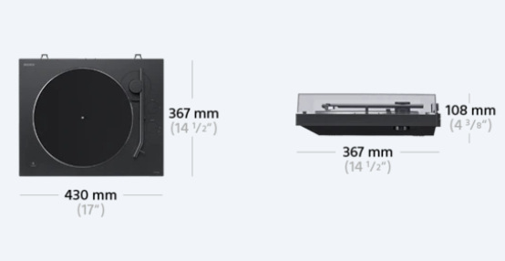 Gramofon Sony PS-LX310BT černý