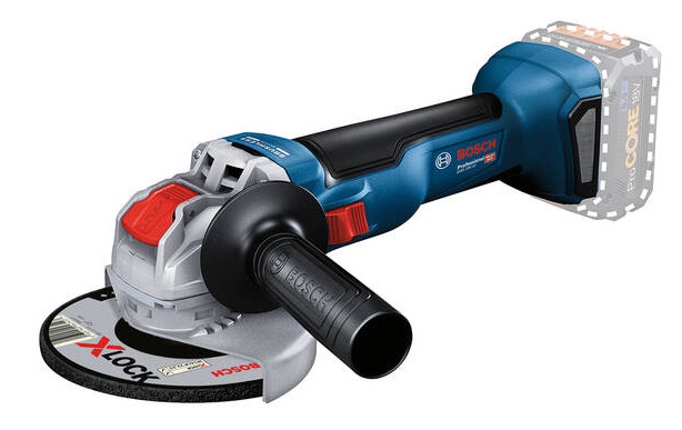 Úhlová bruska akumulátorová Bosch Professional GWX 18V-10 X-LOCK (bez baterie)