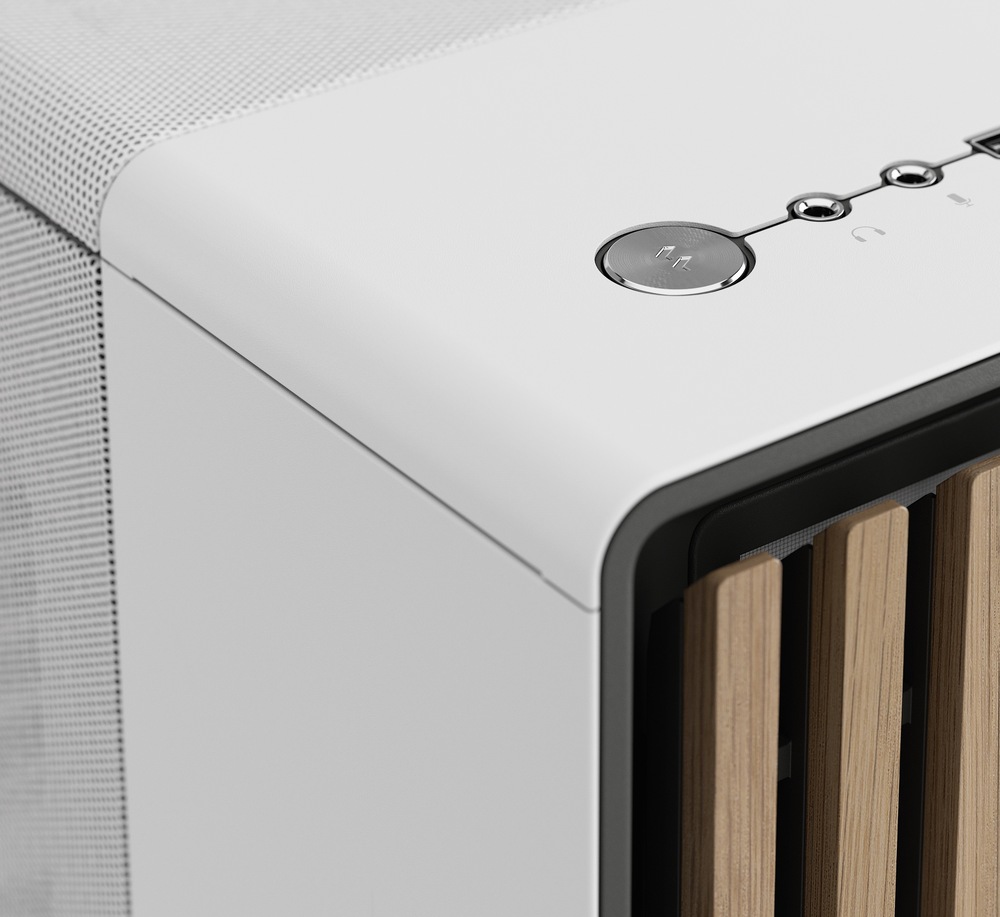 Case FRACTAL DESIGN North Chalk White Case FRACTAL DESIGN North Chalk White