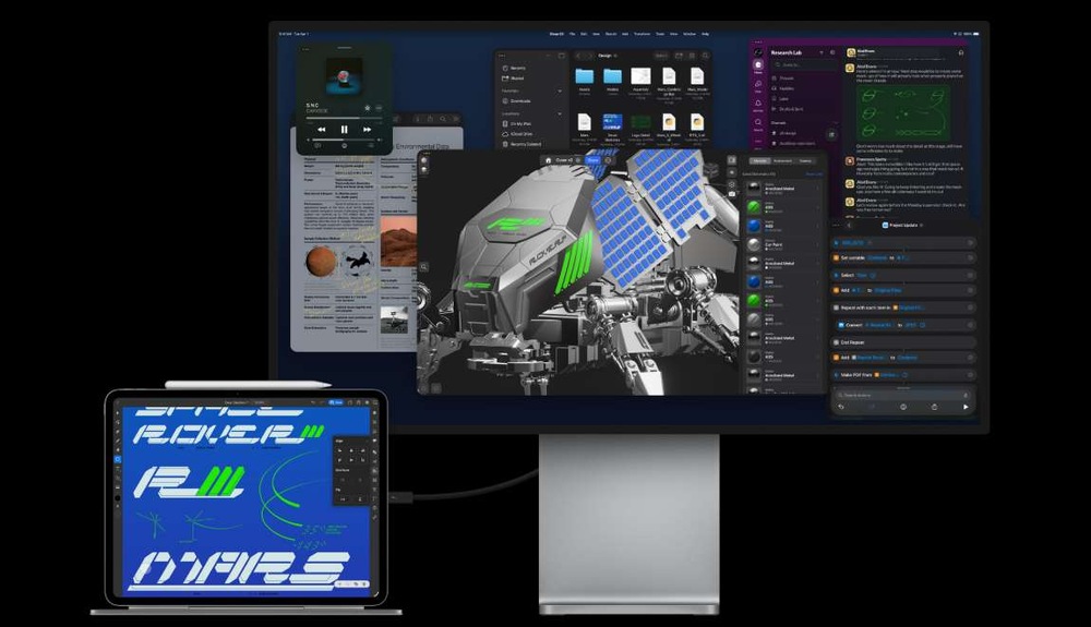 Dotykový tablet Apple iPad Pro 11" M5 Wi‑Fi 1 TB standardní sklo - stříbrný