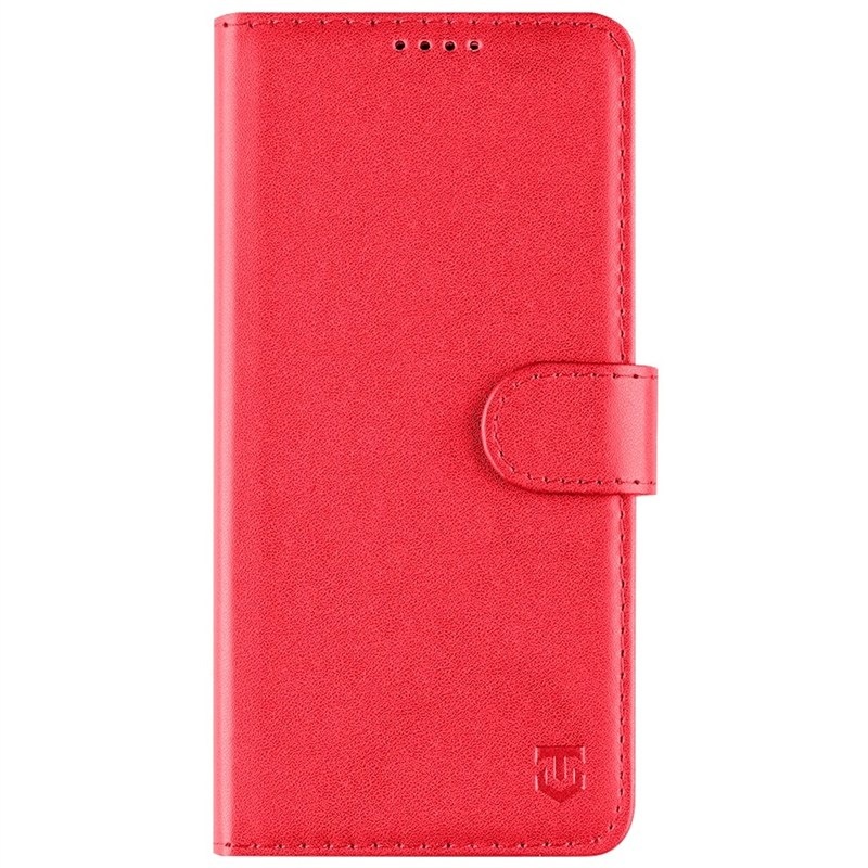 Pouzdro na mobil flipové Tactical Field Notes na Xiaomi Redmi 15 4G/5G - červené