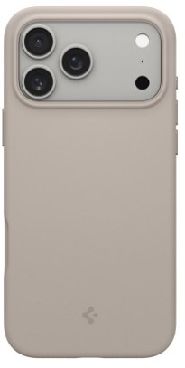 Kryt na mobil Spigen Silicone Fit MagSafe na Apple iPhone 17 Pro Max béžový Kryt na mobil Spigen Silicone Fit MagSafe na Apple iPhone 17 Pro Max v béžové barvě