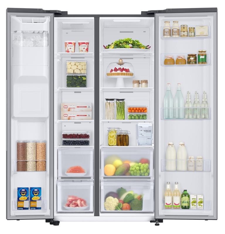 Americká lednice Samsung RS67A8511S9/EF stříbrná