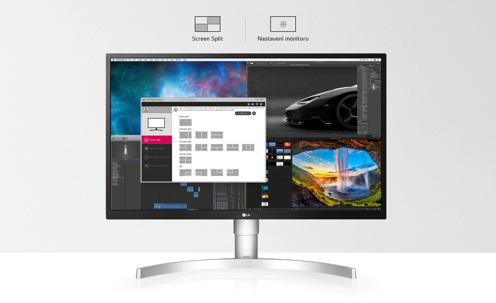 Monitor LG 27UL550-W LG 27UL550-W