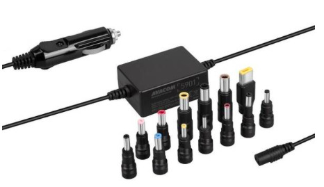 Napájecí adaptér Avacom QuickTIP-CAR 65W, univerzální, do auta, 13 konektorů Napájecí adaptér Avacom QuickTIP-CAR 65W, univerzální, do auta, 13 konektorů