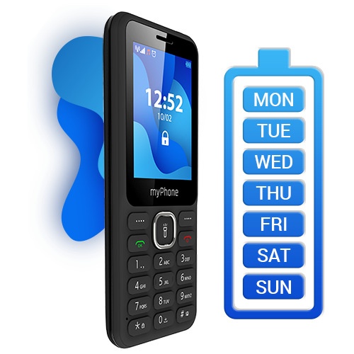 Mobilní telefon myPhone myPhone 6320 černý