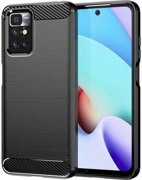 Kryt na mobil WG Carbon na Xiaomi Redmi 10 4G (2022) černý