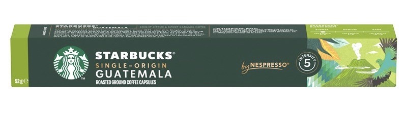 Kapsle pro espressa Starbucks NC Single-Origin Guatemala (10 ks)
