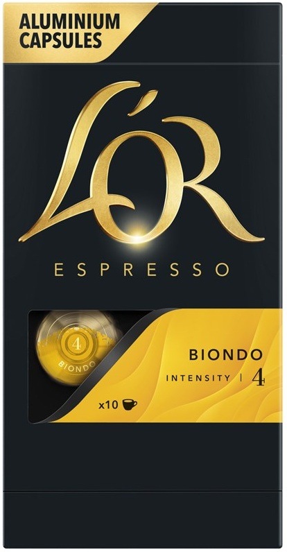 Kapsle pro espressa L’OR Biondo (10 ks)