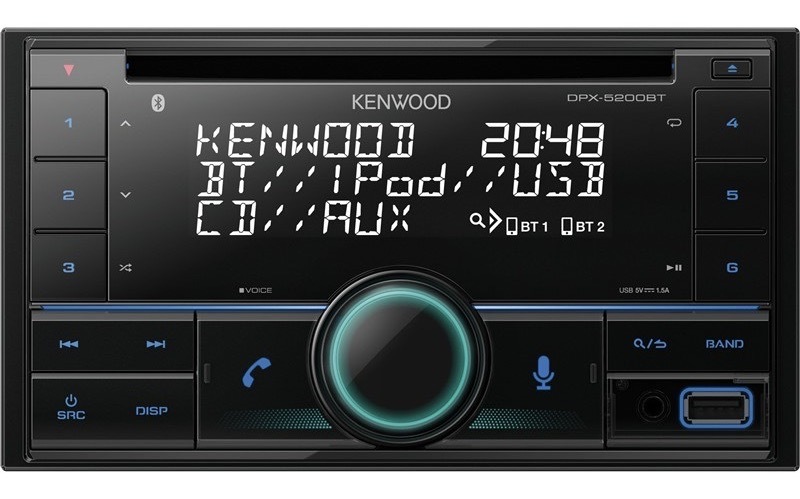 Autorádio s CD KENWOOD DPX-5200BT černé