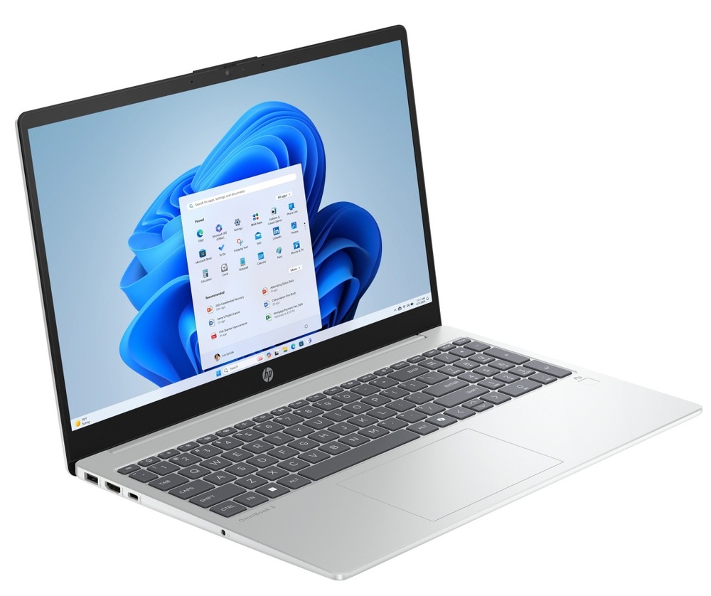 Notebook HP OmniBook je vybaven špičkovým procesorem AMD Ryzen Al 5 330 s podporou umělé inteligence.