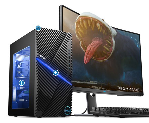 Stolní počítač Dell Inspiron DT 5090 Gaming černý