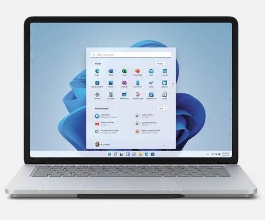 Notebook Microsoft Surface Laptop Studio stříbrný