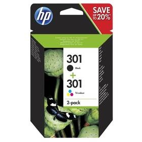Inkoustová náplň HP 301, 190/165 stran, CMYK (N9J72AE)