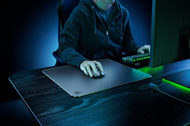Podložka pod myš Razer Atlas, 45 × 40 cm černá