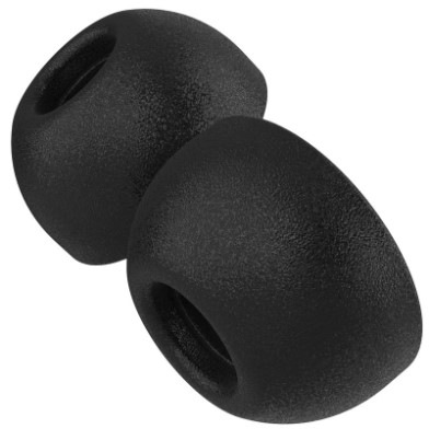 Náhradní špunty FIXED Plugs Pro pro Apple AirPods Pro/Pro 2, 2 sady, pěnové, velikost XS