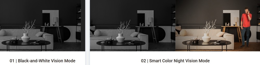 IP kamera EZVIZ TY7 Dual (4MP+4MP) bílá