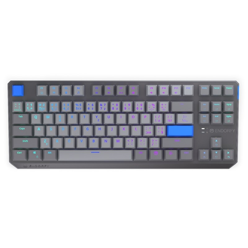 Klávesnice ENDORFY Thock V2 TKL Wireless CZ šedá