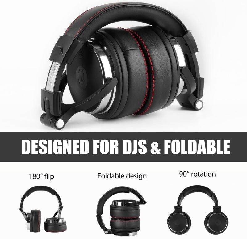 Sluchátka OneOdio Pro-50 DJ černá ODIPRO50BK_03