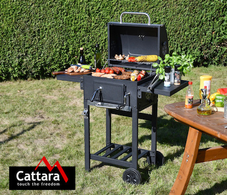 Gril zahradní na dřevěné uhlí Cattara Royal Partner