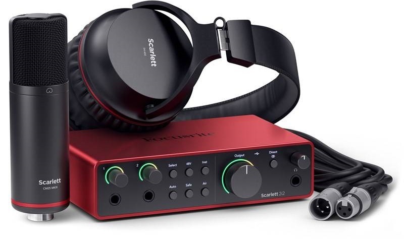 Focusrite Scarlett 2i2 Studio 4th Gen