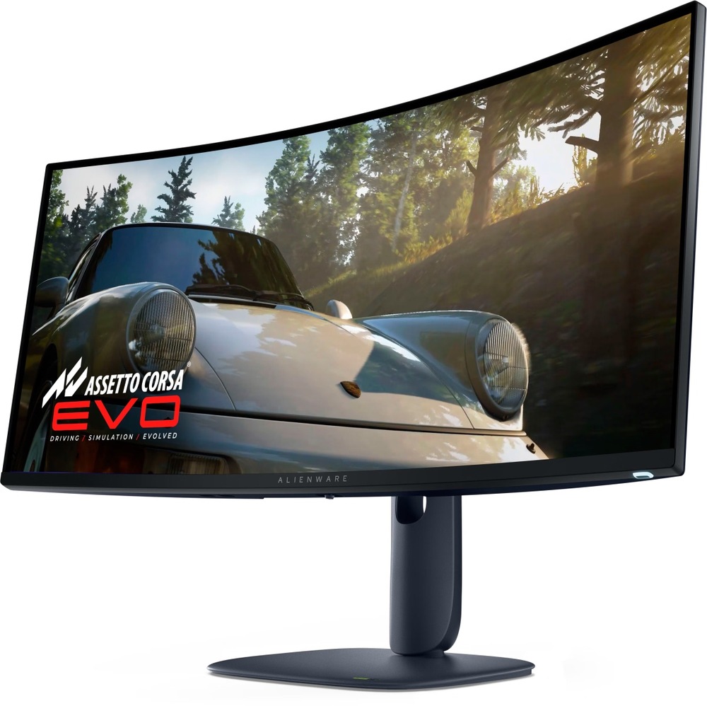 Herní monitor Dell Alienware AW3425DW 34.2",OLED podsvícení, OLED panel, 0.03ms, 1500000: 1, 250cd/m2, 3440 × 1440, - černý