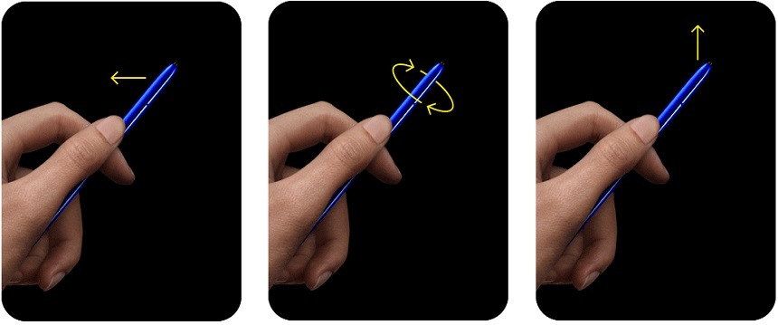 Stylus Samsung S Pen pro Note10/10+ bílý Samsung S Pen pro Galaxy Note10/10+