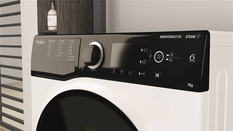 Pračka Whirlpool Natis WRSB 7259 D EU bílá Předem plněná úzká pračka Whirlpool Natis WRSB 7259 D EU, antialergenní program, přehledný displej
