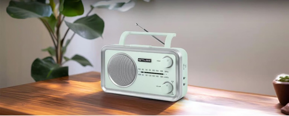 Radiopřijímač MUSE MF-060 zelený