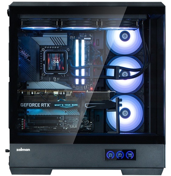 Case Zalman P50 DS černá Case Zalman P50 DS černá