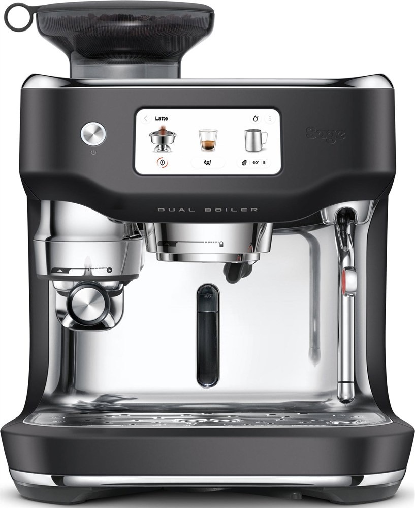 Pákový kávovar SAGE SES995BTR Oracle Dual Boiler černý Kávovar SAGE disponuje přehledným displejem