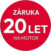 hoover záruka 20 let na motor