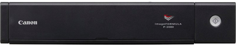 Přenosný skener Canon imageFORMULA P-208II v černé barvě pro digitalizaci dokumentů