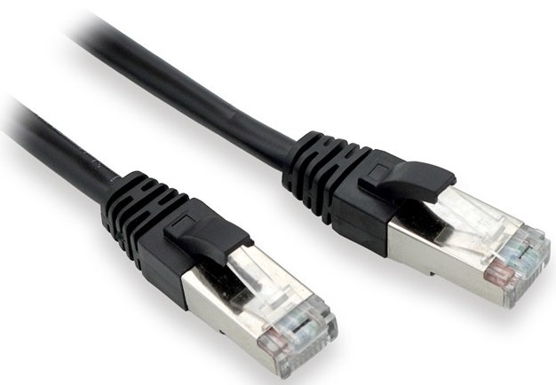 Síťový kabel Lynx FTP patch Cat5e propojuje zařízení v datových a LAN sítích