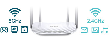 Router TP-Link Archer C50 V4 bílý Router TP-Link Archer C50 V4 bílý