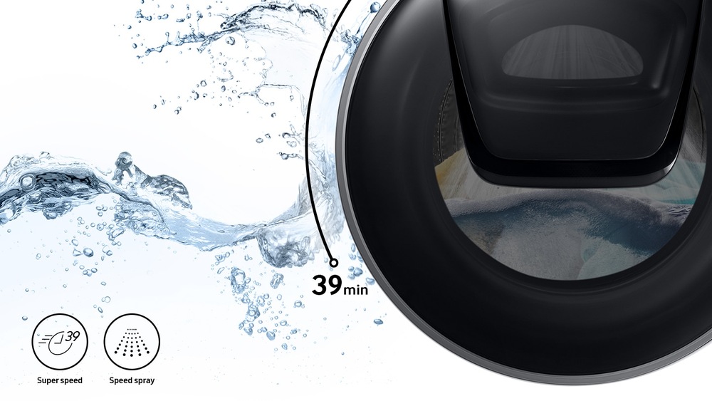 Pračka se sušičkou Samsung WD90T984ASH/S7 bílá