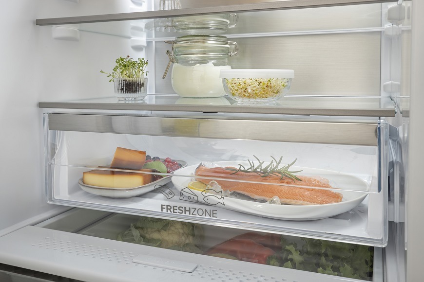 Chladnička s mrazničkou Gorenje G600 NRKI519D61WF bílá Chladnička Gorenje NRKI519D61WF, vestavná, Zásuvka FreshZone