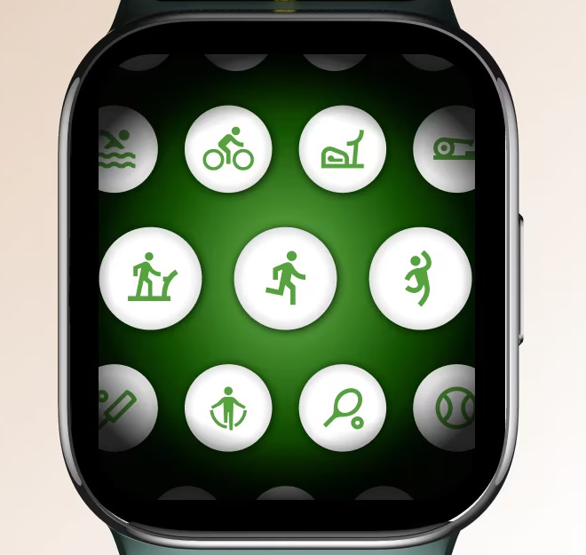 Chytré hodinky Motorola Moto Watch Fit černé/zelené