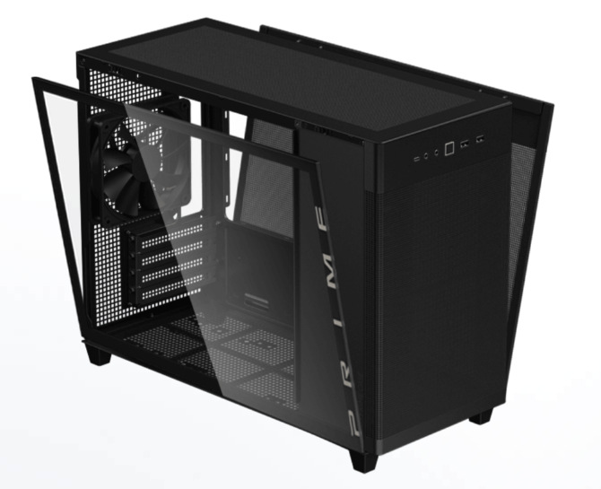 Case Asus PRIME AP201 Tempered Glass bílá Case Asus PRIME AP201 Tempered Glass bílá