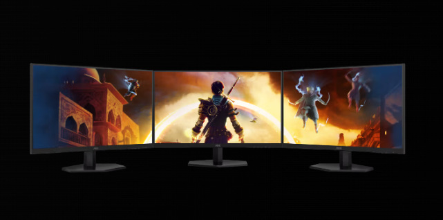 AOC Q24G4RE zaujme i bezrámečkovým designem