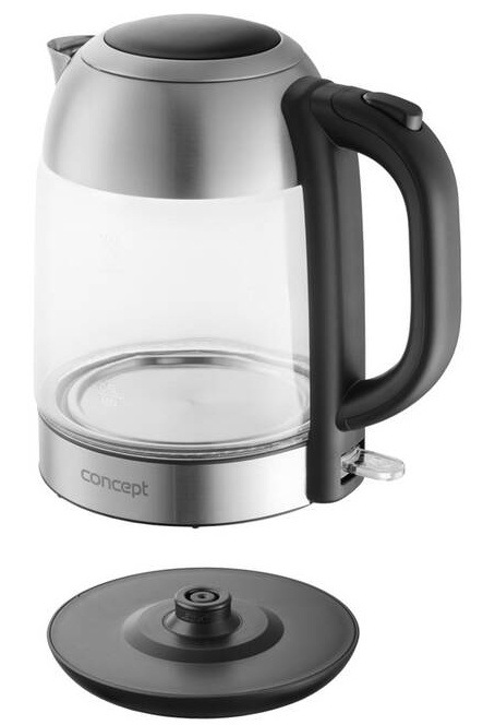 Rychlovarná konvice Concept RK4080 nerez/sklo