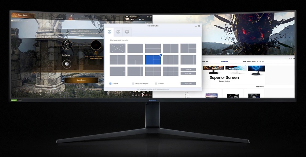 Herní monitor Samsung Odyssey G9 49