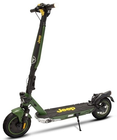Elektrická koloběžka Jeep 2xe ADVENTURER TS zelená