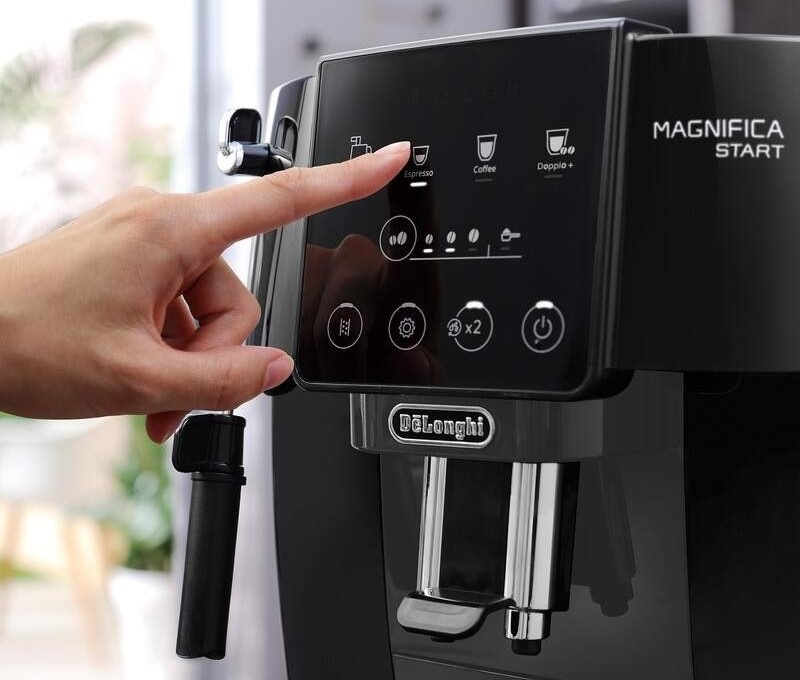 Automatický kávovar De'Longhi Magnifica Start ECAM 220.21 BG černý/šedý Automatický kávovar De'Longhi Magnifica Start ECAM 220.21 BG černý/šedý