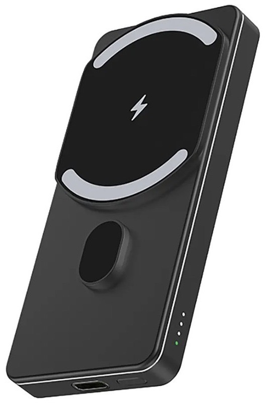 Powerbanka ER Power s kapacitou 5 000 mAh, černá barva