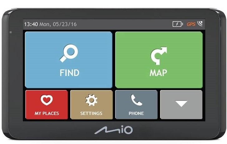 Navigační systém GPS Mio Spirit 8670 Truck/Karavan Full Europe Lifetime černá