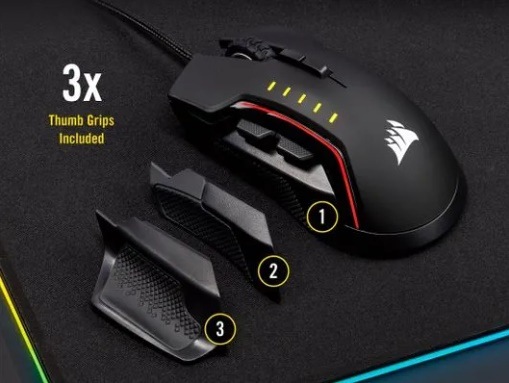 Myš Corsair Glaive RGB PRO černá Myš Corsair Glaive RGB PRO černá