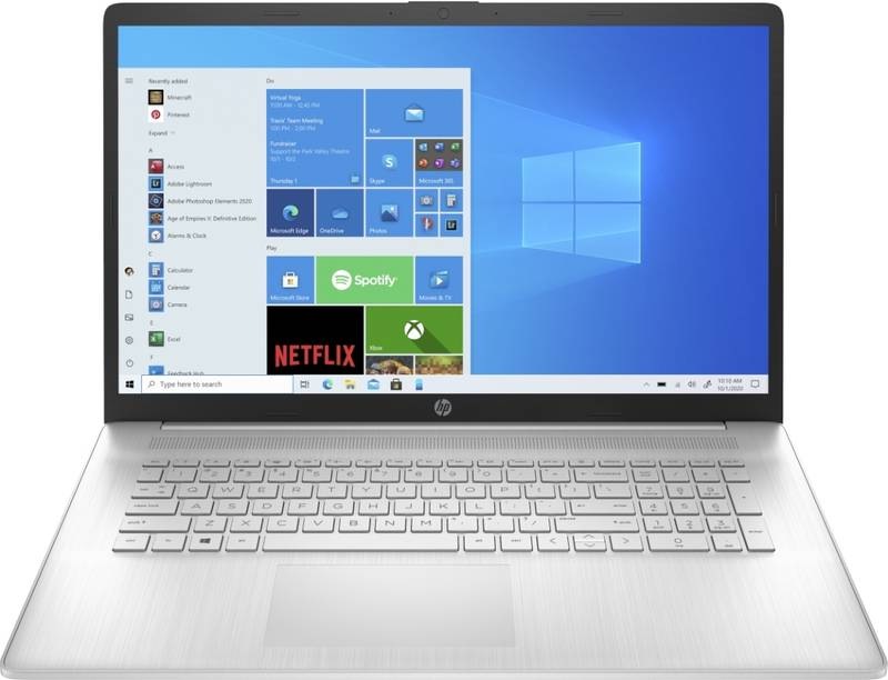 Notebook HP 17-cn0605nc bílý