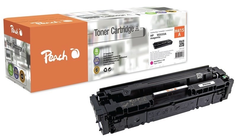 Toner Peach HP 415A, W2033A, 2100 stran purpurový